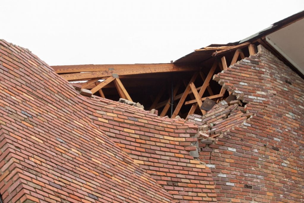 roof repair collapse